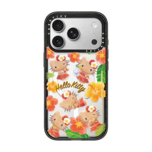 iPhone 17 Pro - Sun-Kissed Hello Kitty Sticker Phone Case