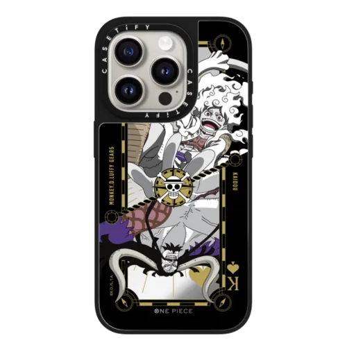 iPhone 15 Pro - Poker Card Gear 5 Luffy & Kaidou Case