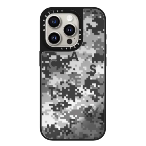 iPhone 15 Pro - Gray Camo