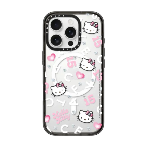 iPhone 16 Pro - Hello Kitty x CASETiFY 15th Anniversary Pattern Case