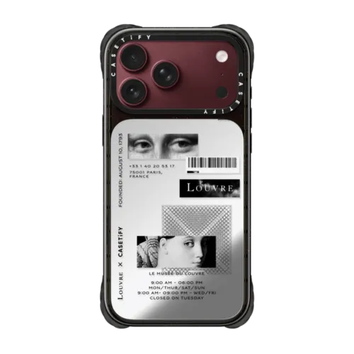 iPhone 18 Pro Max - Louvre monochromatique Case