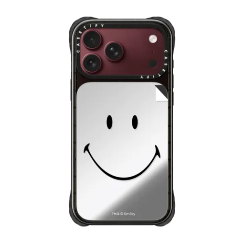 iPhone 18 Pro Max - Original Smiley Phone Case - Transparent Edition