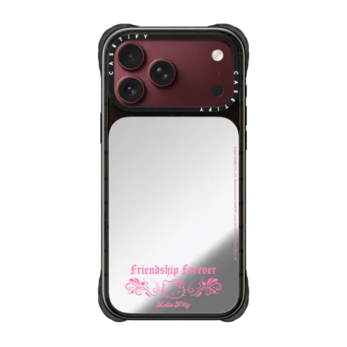 iPhone 18 Pro Max - Hello Kitty Vintage Graphic Case - Pink - FRIENDSHIP FOREVER