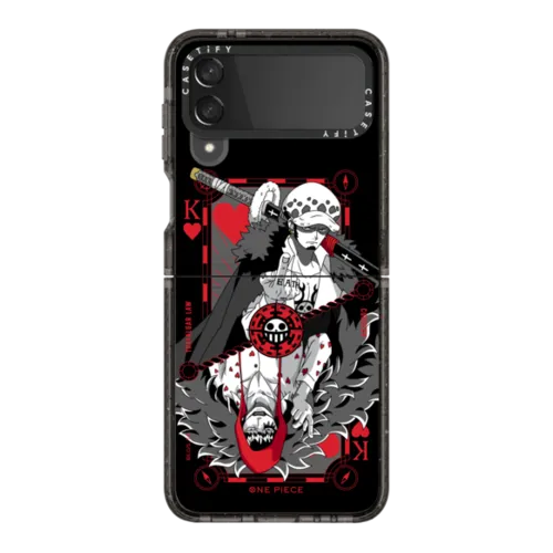 Galaxy Z Flip4 - Poker Card Law & Corazon Case
