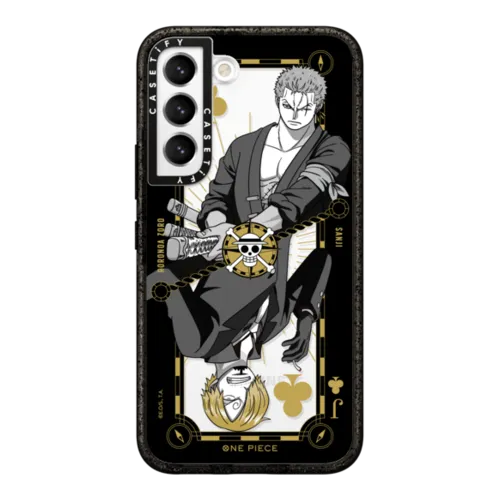 Galaxy S22 - Poker Card Zoro & Sanji Case