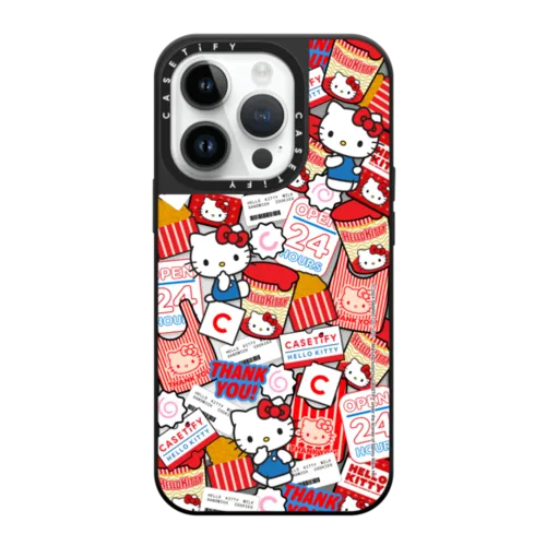 iPhone 14 Pro - Hello Kitty Sticker Case