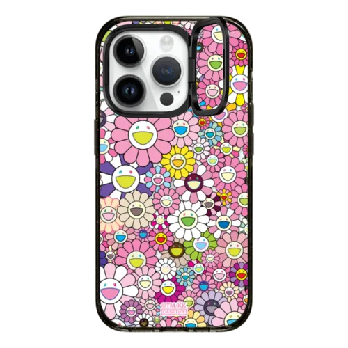 iPhone 14 Pro - FLOWERS BLOOM (PINK) PHONE CASE