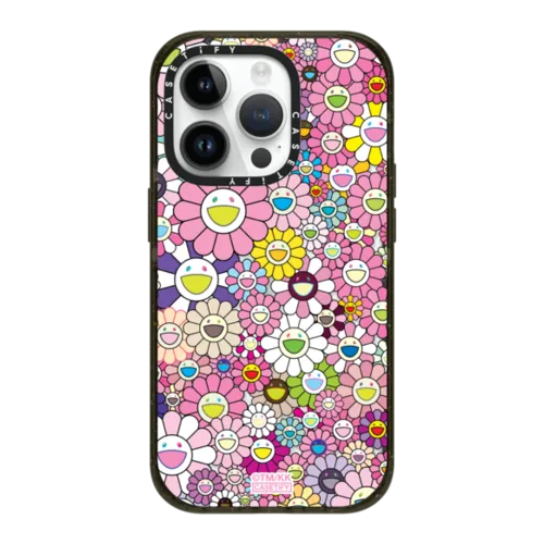 iPhone 14 Pro - FLOWERS BLOOM (PINK) PHONE CASE