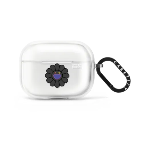 AirPods Pro 2 - SUPERFLAT FLOWER(BLACK) EARBUDS CASE