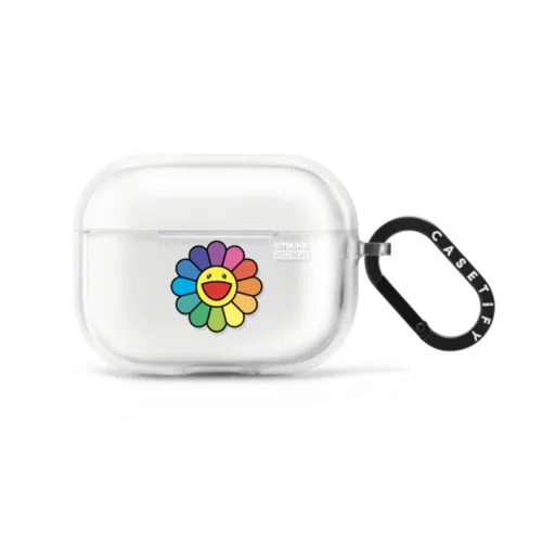AirPods Pro 2 - SUPERFLAT FLOWER(RAINBOW) EARBUDS CASE
