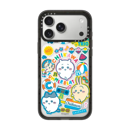 iPhone 17 Pro Max - Chiikawa Summer Party Sticker Case