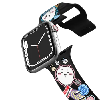 Apple Watch Series 1-3 (42mm) - Chiikawa Luggage Sticker Watch Band