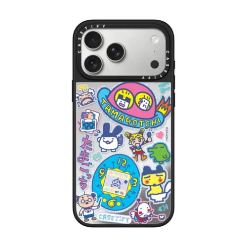 iPhone 17 Pro Max - Tamagotchi Stickermania Case