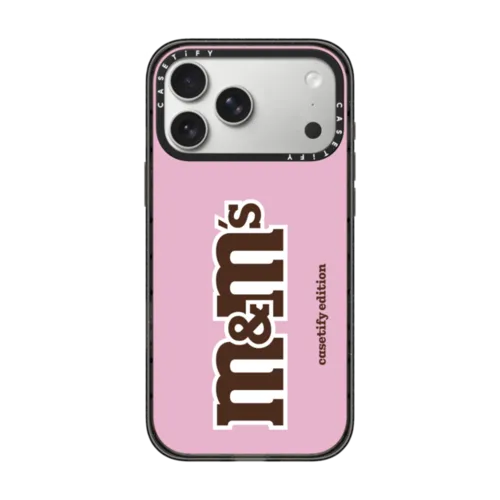 iPhone 17 Pro Max - M&M'S Classic Logo Pink Case - CASETiFY Edition