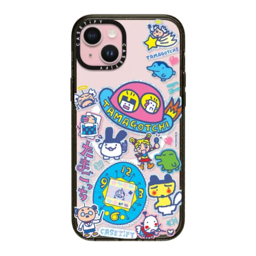 iPhone 15 Plus - Tamagotchi Stickermania Case