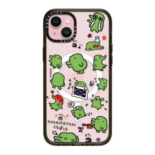 iPhone 15 Plus - Tamagotchi Kuchipatchi Medley Pattern Case