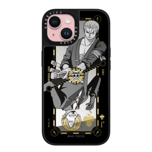 iPhone 15 - Poker Card Zoro & Sanji Case