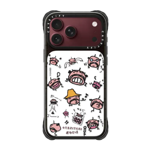 iPhone 18 Pro Max - Tamagotchi Oyajitchi Medley Pattern Case