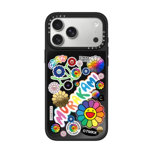 iPhone 17 Pro Max - FLOWERS STICKER MANIA PHONE CASE