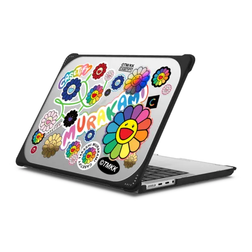 MacBook Pro 14-inch (M1 - M4) - FLOWERS STICKER MANIA LAPTOP CASE