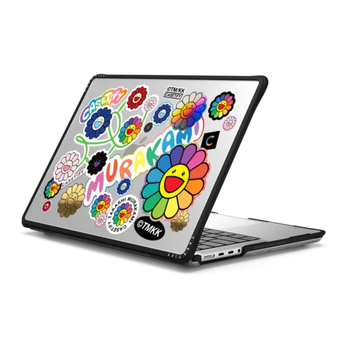 MacBook Pro 14-inch (M1 - M5) - FLOWERS STICKER MANIA LAPTOP CASE