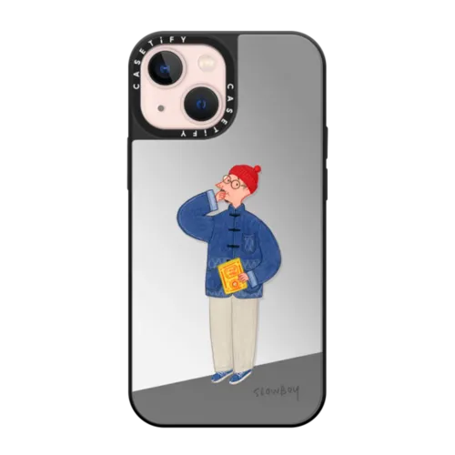 iPhone 13 Mini - Slowboy in mandarin jacket