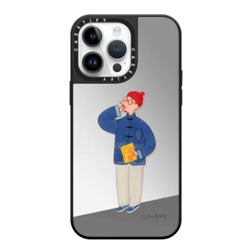 iPhone 14 Pro Max - Slowboy in mandarin jacket