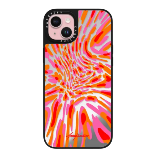 iPhone 15 Plus - Wavy Flowers