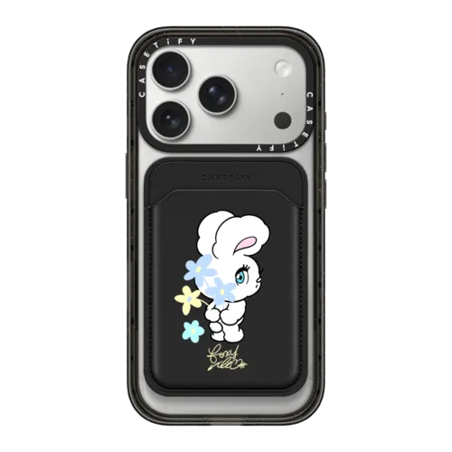 Snappy MagSafe Wallet - Floral Bunny
