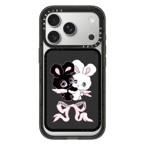 Snappy Cardholder Stand - Angel Bunnies