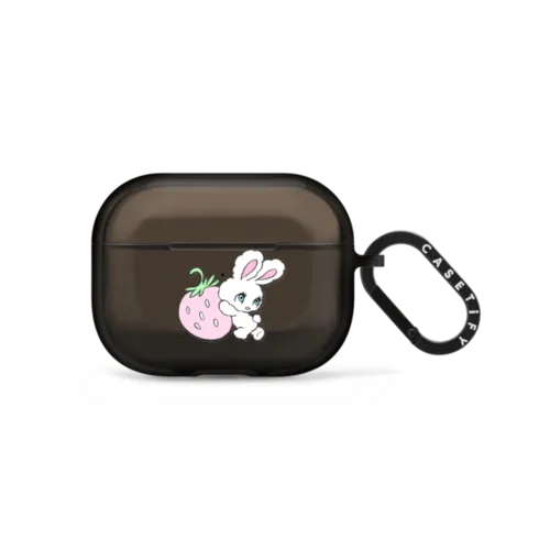 AirPods Pro 3 - Bunny Carrying Strawberry