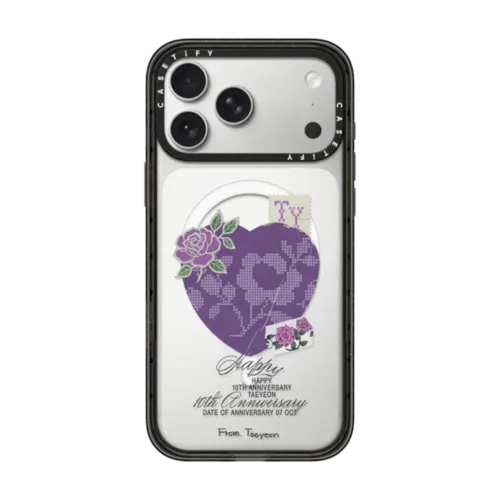 iPhone 17 Pro Max - TAEYEON Purple Rose Case