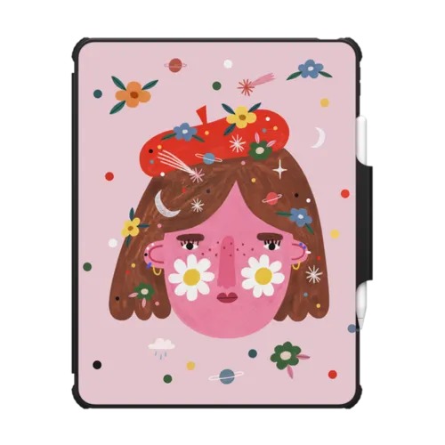 iPad Air 13-inch (M2/M3) - COSMIC GIRL  by Daria Solak Illustrations