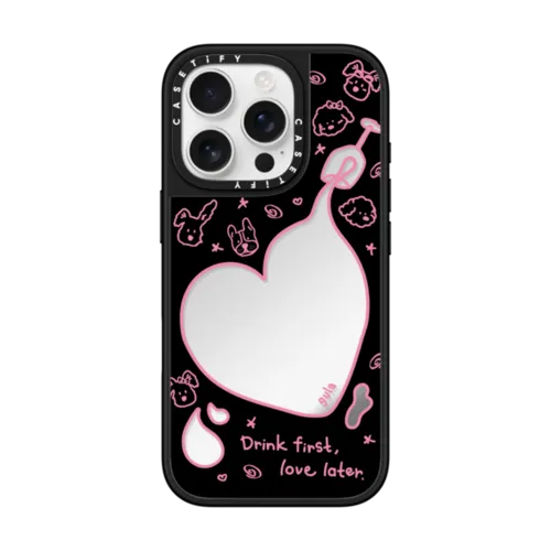 iPhone 16 Pro - drink first