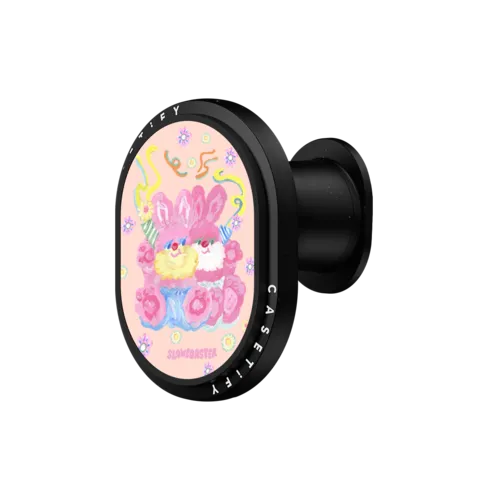 PowerThru Wireless Car Charger - Party Pink