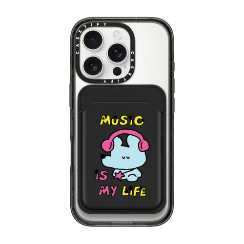 Snappy MagSafe Wallet - Sukeydokey Music is My Life MagSafe Wallet