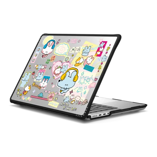 MacBook Pro 14-inch (M1 - M4) - Sukeydokey Deco Sticker MacBook Case