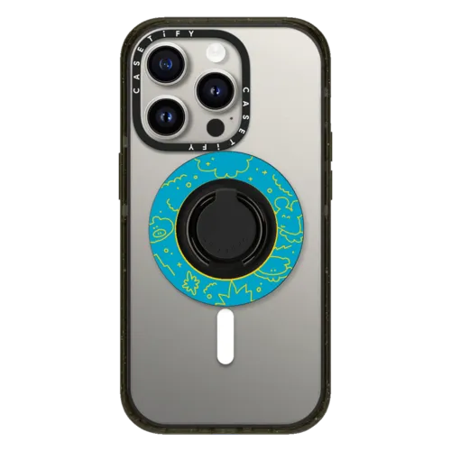 Snappy Ring Holder - Sukeydokey Snappy Ring Holder - Blue
