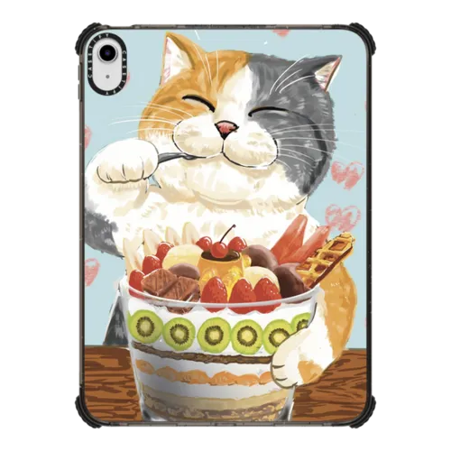 iPad 10.9-inch (10th gen) - Fruit parfait cat