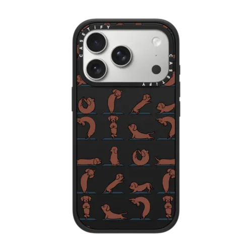 iPhone 17 Pro - Dachshund Yoga