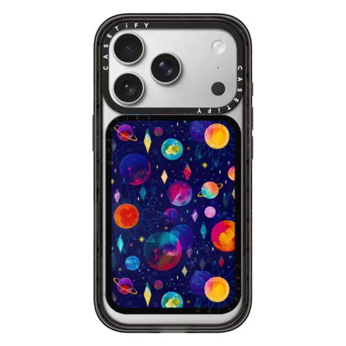 Snappy Cardholder Stand - Intergalactic by Grace Andersson